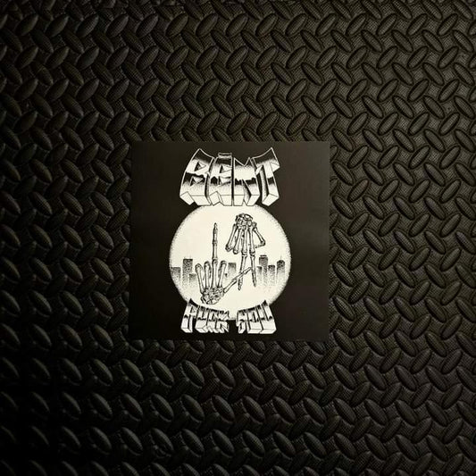 "Fuck You" BĒNT 8"x8" Cover Art  Poster Sticker